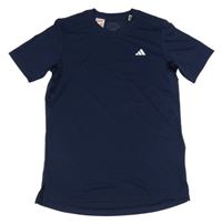 Tmavomodré sportovní tričko Adidas