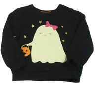 Černá mikina s duchem zn. So Cute