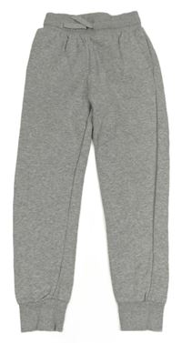 Šedé melírované tepláky H&M