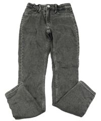 Šedé teplákové skinny fit rifle H&M