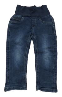 Tmavomodré rifle s úpletovým pasem S. Oliver