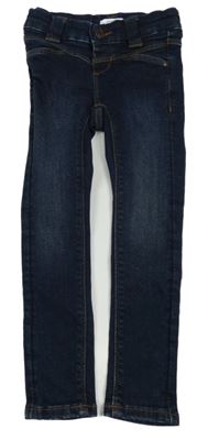 Tmavomodré skinny rifle Name it 