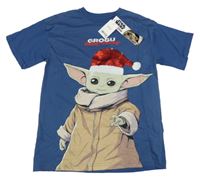 Nové - Modré tričko se Star Wars a flitry Next