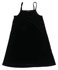 Černé sametové šaty Y.F.K.