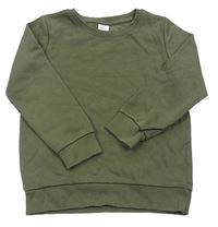 Khaki mikina LINDEX