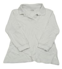 Bílé mikinotriko s límečkem LC WaIKIKI