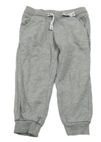 Šedé melírované tepláky impidimpi