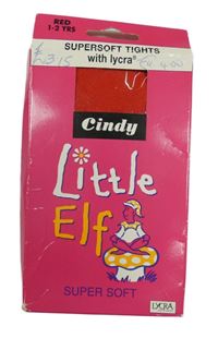 Nové - červené punčocháče Cindy