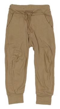 Béžovohnědé turecké tepláky