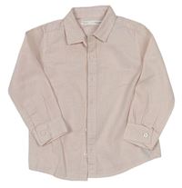 Růžovo-bílá kostkovaná košile Next