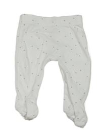 Bílé polodupky s hvězdami zn. Primark