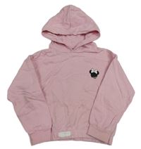 Růžová mikina s Minnie a kapucí Disney