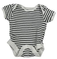 Bílo-černé pruhované body Geoge