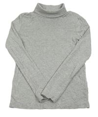 Šedý melírovaný rolák H&M
