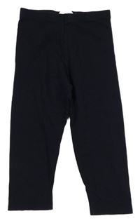 Tmavomodré capri legíny H&M