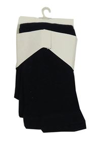 Nové - Tmavomodré punčocháče