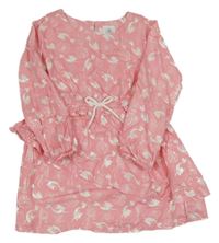 Růžové šaty s Ariel Disney