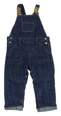 Tmavomodré laclové rifle Obaibi