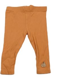 Cihlové žebrované legíny s dýní John Lewis