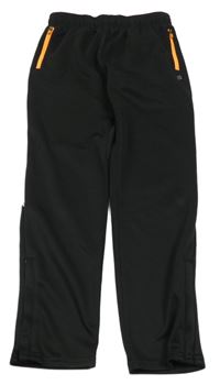 Černé sportovní tepláky s pruhem H&M