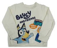 Smetanová mikina s Bluey George