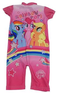 Růžový UV overal s poníky - My little Pony 