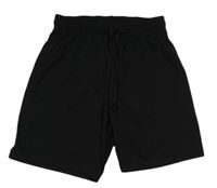 Černé sportovní kraťasy H&M