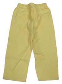 Žluté lehké tepláky 