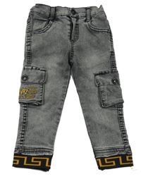 Šedé cargo cuff rifle 