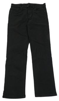 Černé slim fit rifle H&M