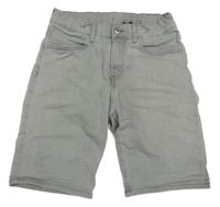 Šedé riflové kraťasy Denim Co.