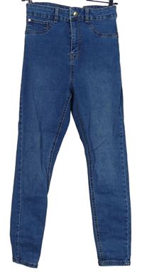 Dámské světlemodré skinny rifle Primark 