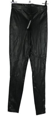 Nové - Dámské černé koženkové tregíny Only 