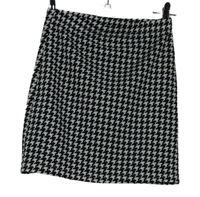 Dámská černo-bílá vzorovaná sukně Shein
