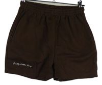 Dámské hnědé teplákové kraťasy PrettyLittle Thing