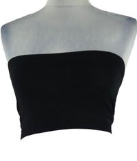 Dámský černý bandeau top 
