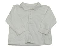 Bílé polo triko Matalan