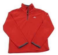 Červená fleecová funkční mikina TRESPASS