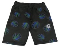 Černé sportovní kraťasy