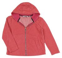 Růžová fleecová funkční propínací mikina s kapucí Regatta