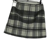 Dámská šedo-bílá kostkovaná vlněná sukně Atmoshere 