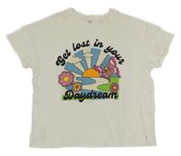 Bílé tričko s obrázkem 