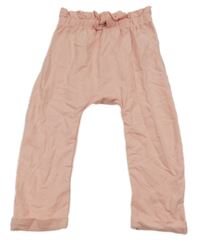 Světlerůžové tepláky s mašličkou orchetra