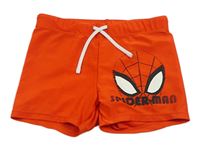 Červené nohavičkové plavky se Spider-manem