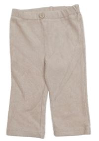 Světlerůžové sametové žebrované kalhoty H&M