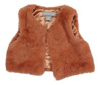 Starorůžové kožešinové podšité bolerko Primark