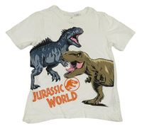Bílé tričko s dinosaury - Jurský svět H&M