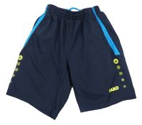 Tmavomodré šusťákové kraťasy Jako