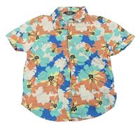 Barevná květovaná košile Primark