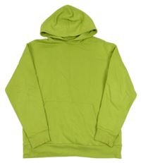 Zelená mikina s kapucí 